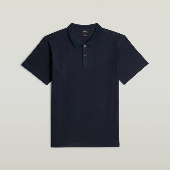 G-Star Core Regular Jacquard Polo S/S Heren Polo Katoen Salute S