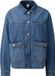 QS s.Oliver QS Bluse Vrouwen Blauw Katoen Lange Mouw Regular Fit Maat 38
