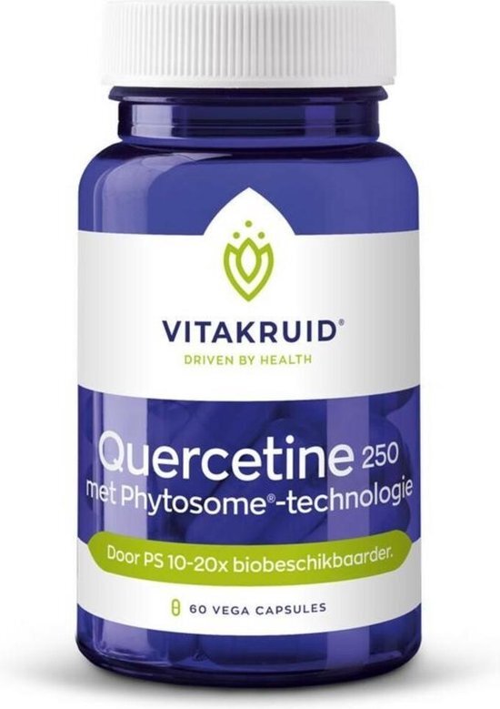 Vitakruid Quercetine 250 Capsules Met Phytosome®-technologie