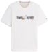 Tommy Hilfiger T-shirt Homme Coton Manches Courtes Taille S Ivoire/Miel/Noir Automne/Hiver 2026