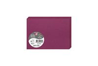Clairefontaine 12326C - Pakket van 25 Dubbele Kaarten C6 11x15,5cm Framboos