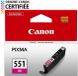 CANON CLI-551M inktpatroon, magenta, standaardcapaciteit, 300 pagina's
