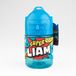 Gepersonaliseerde kinderfles, waterfles met rietje - Super Liam, blauw