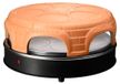 Merkloos Pizzarette Pizza oven Terracotta kleikap Mini-pizza 6 personen Voor raclette en fondue alternatief