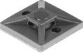 HellermannTyton MAGMB3-PA66/NDFEBR5-BK (25) Base de fixation 151-04462 Noir 25 pièce(s)