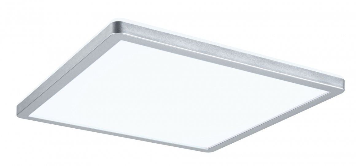 Paulmann Atria Shine LED Paneel - Vierkant - Chroom - 29.3 x 29.3 cm - 19W