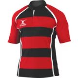 Gilbert Shirt Xact II Hoop Rood / Blk XS