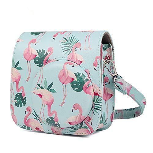 JXE Flamingo Camera Case voor Fujifilm Instax Mini 9 Mini 8 Mini 8+ Camera