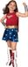 RUBIES UK - Wonder Woman Superhelden Kostuum voor Meisjes - Maat 122/128 (7-8 jaar)