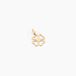 Koulmia Pendentif Trefle Or Jaune