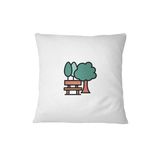 Bona Basics Decoratieve kussenhoes Wit 60x60 cm