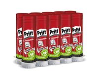 Pritt Lijmstift, veilige en kindvriendelijke lijm voor kunst en knutselwerk, sterke lijm voor school & kantoorbenodigdheden, 10 x 43 g Pritt pen