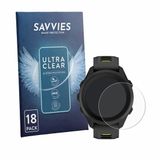 Savvies Screenprotector voor Garmin Forerunner 170 - Folie Beschermfolie transparant 18 Stuks