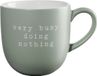 ASA Selection Hey! Mok met oor, kopje, koffiemok, theekopje, New Bone China, Very busy doing nothing, 350 ml, 17074277