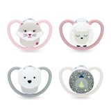 NUK Perfect Match Air Tétines Jour & Nuit | 6-18 m | Lot de 4