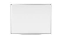 BoardsPlus Droog Uitwisbaar Whiteboard, Gelamineerd Bordoppervlak, Geanodiseerd Aluminium Frame, 90 x 60 cm