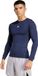 adidas Performance TECHFIT Compression Training Longsleeve Heren Blauw M