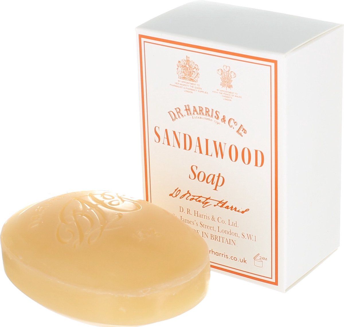 D.R. Harris Hand- & Body Soap - Sandalwood - 5060242620218