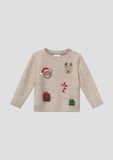 s.Oliver Pull en maille marron clair
