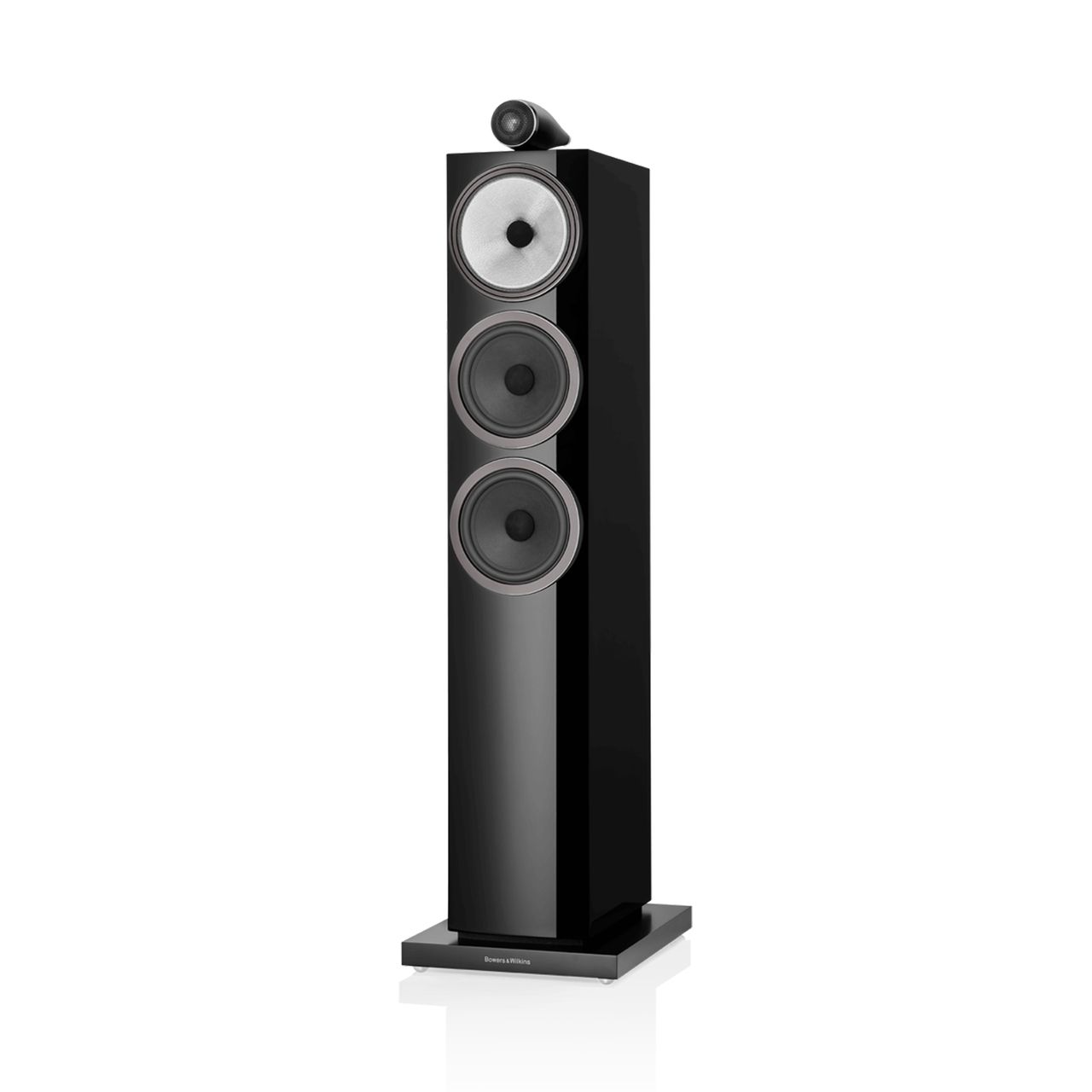 Bowers & Wilkins 703 S3 - Hoogglans Zwart - Vloerstaande Speaker - 1 stuk