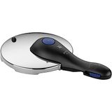 WMF Perfect Plus Reservedeksel voor snelkookpan, stoompan 2,5 l, 18 cm, Cromargan gepolijst roestvrij staal, kunststof handvat, 2 kookstanden