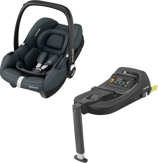 Maxi-Cosi CabrioFix i-Size Autostoeltje & ISOFIX basis bundel - Essential Graphite