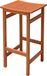 PALMDALE 2.05 Tabouret de bar, huilé, bois d'eucalyptus - 42x38x75 cm