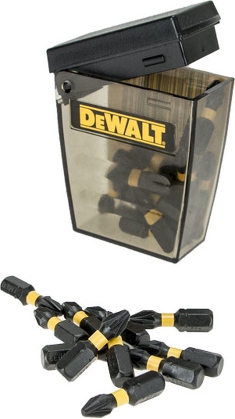 DeWalt DT70556T Pz2 Extreme Impact Torsion Bit Set in Tic Tac dispenser - 25mm (25st