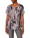 Odlo Bl Top Crew Neck S/S Heldere Print dames Shirt