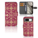 B2Ctelecom Barok Wallet Case Google Pixel 8 Barok Pink