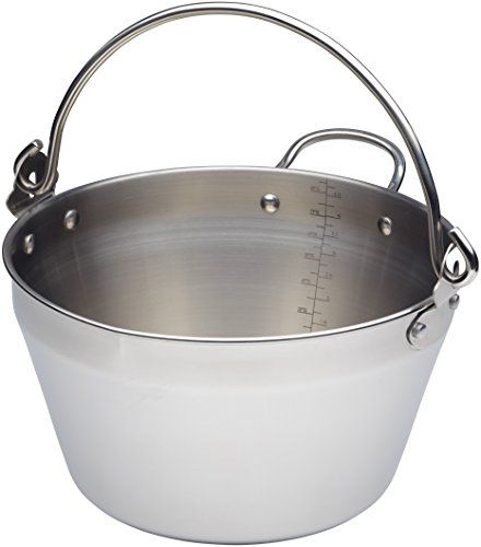 Kitchen Craft Home Made Maslin Pan/Jam Pan - 4,5 l - Inductie - RVS