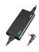 Nox -NXPWR90NB- Laptoplader 90W, 10 verschillende aansluitingen, minimaal 85% rendement, compatibel met de meeste merken, automatische spanningsregeling, zwarte kleur.