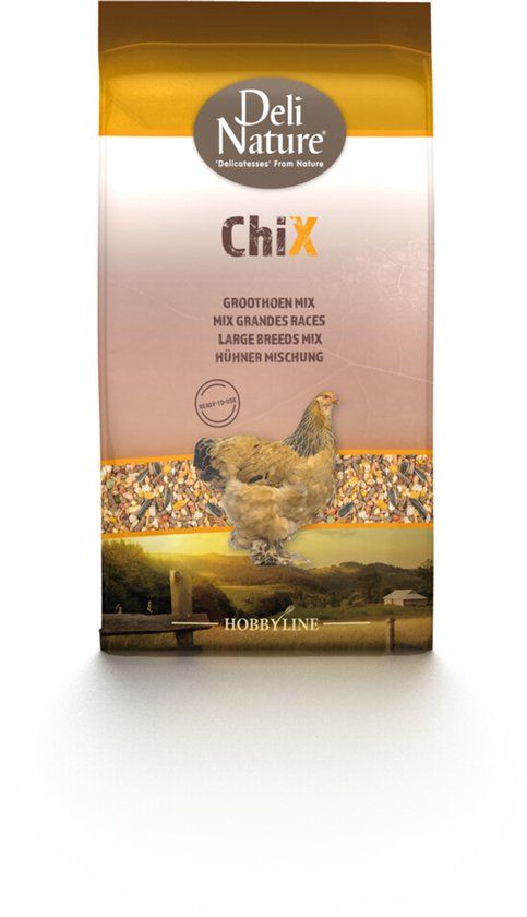 Deli Nature Chix Kant en Klaar Groothoen Mix 4 kg