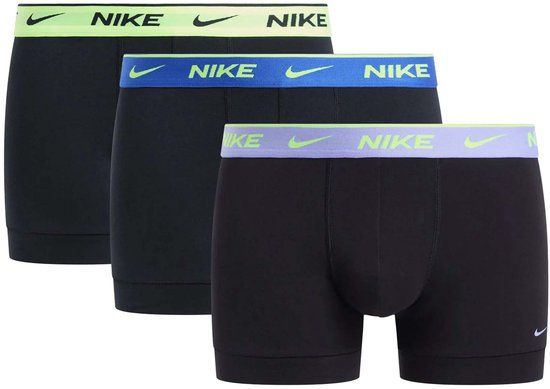 Nike Boxershort Trunk 3Pk - Zwart - Maat L