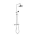 Sanimar Niagara Regendoucheset Premium Met Kraan 37x132 cm Chroom