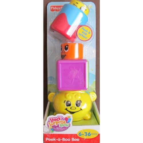 Fisher-Price - P9782 - Eerste speelgoed - Rigolo'Block - Bee (mattel)