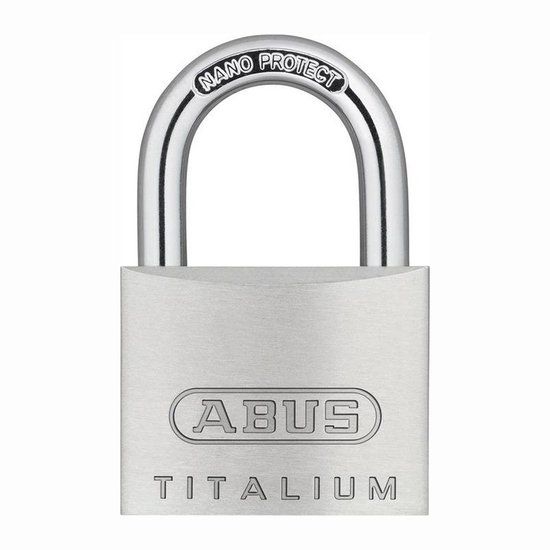 ABUS Hangslot titalium - 40mm - gelijksluitend - KA6411
