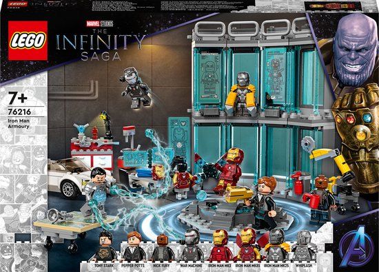 LEGO Marvel Iron Man Armory - 76216