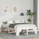 Maison Exclusive - Cadre de lit, blanc, 120 x 190 cm, en pin massif