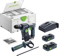 Festool BHC 18 HPC 4,0 I-Plus 18V Li-Ion accu SDS-Plus boorhamer set (2x 4,0Ah) in systainer - 1,8J