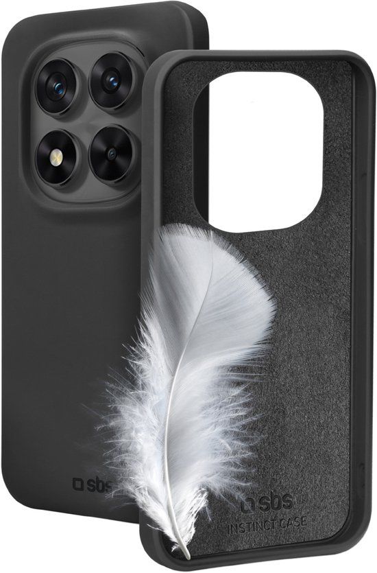 Sbs Instinct Case Telefoonhoesje Voor Xiaomi Redmi Note 14 Pro 4g Zwart