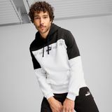 PUMA Sweatshirt 'Around The Block' zwart / wit