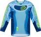 Troy Lee Designs SE Pro Illusion Motocross-trui Blauw/neon-geel 2XL