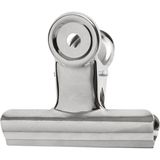 creotime 51799 Papierklemmen Zilver Metaal 75mm 6 stuks