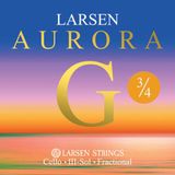 LARSEN STRINGS Cello snaren Aurora G 3/4 Medium