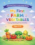 My WonderPatch Learning My First Farm Vegetables: Tracing, Matching & Fun Activities Paperback