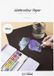 Creativ Company Papier aquarelle, A4, 230 g, Noir, 15 Feuilles