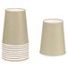 I CASAMICI ITALIA SRL (AMI) Movida kartonnen bekers, 180 ml, 50 stuks, taupe