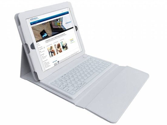 Mentor Robijn bonen i12Cover Bluetooth Keyboard Case voor de Apple Ipad 4 Hoes met Toetsenbord  Wit merk | Prijzen vergelijken | Kieskeurig.nl