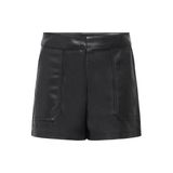 ONLY KIDS ONLY Zwart Imitatieleren Baggy Casual Short